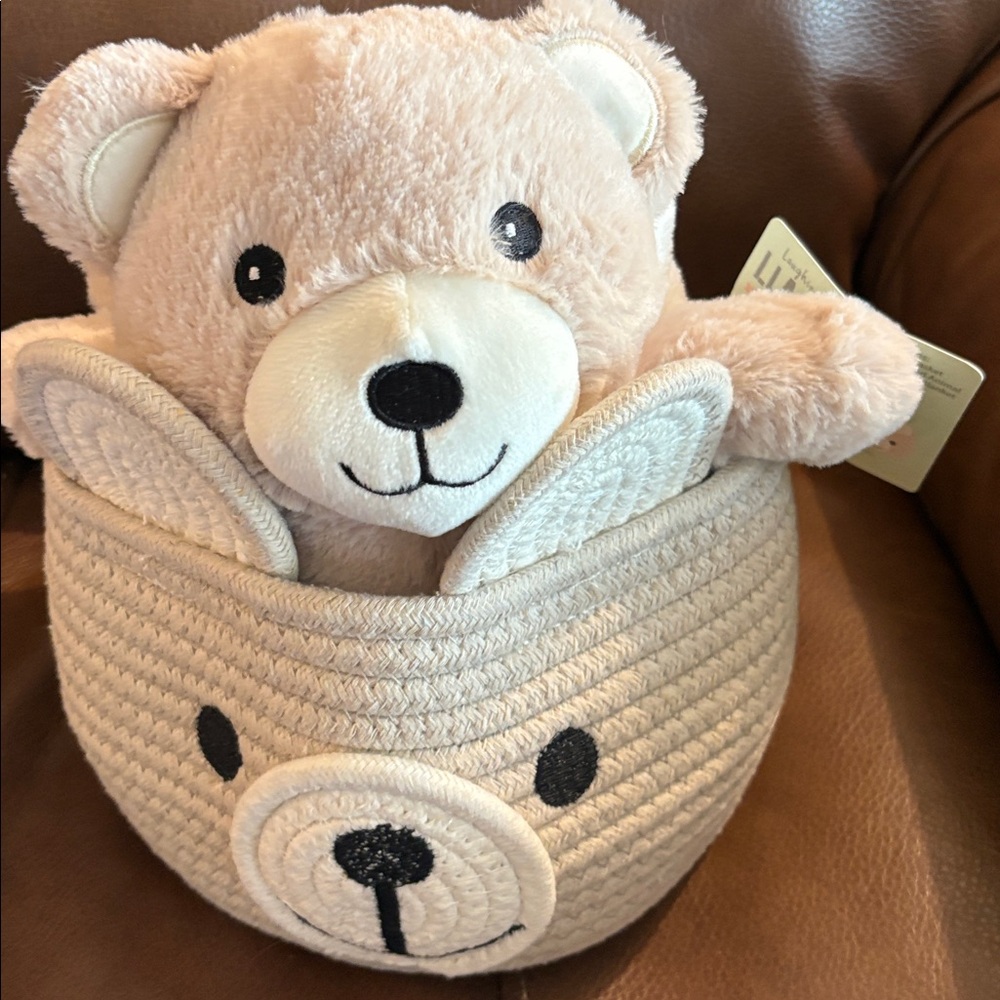 Laughing llama, three-piece gift basket, new tags - Picture 6 of 6